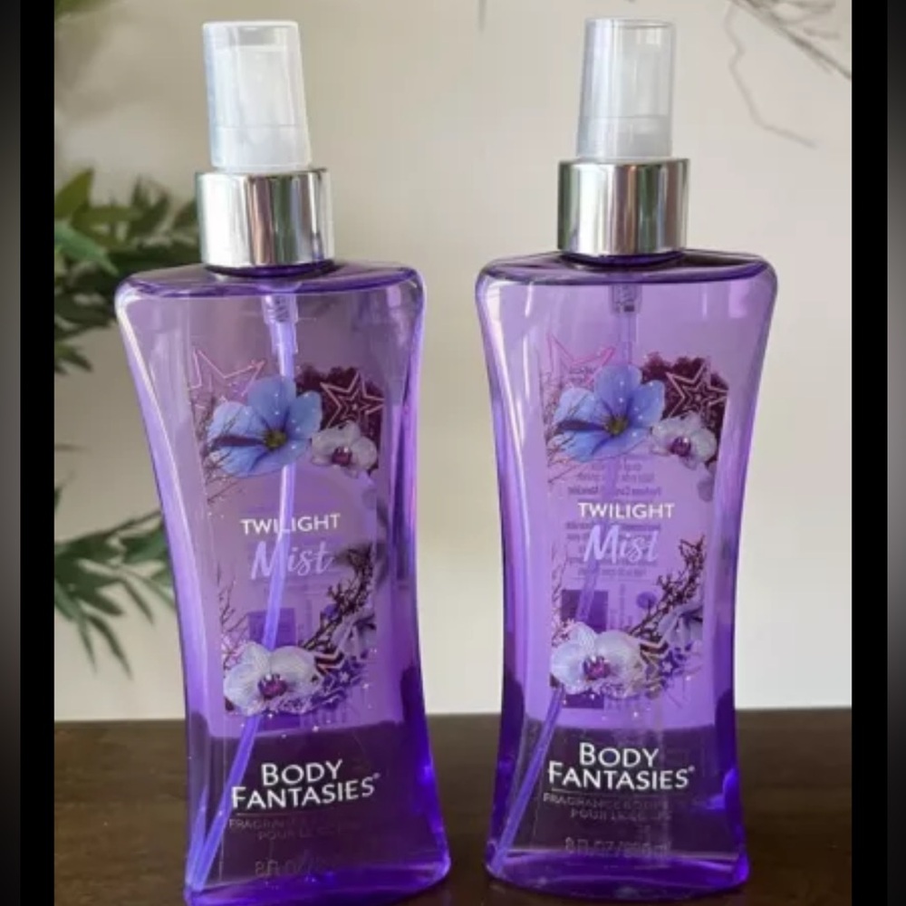 Two Body Fantasies Signature Twilight Mist for Women Body Sprays 8.0 oz Each NEW